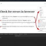 Web browser console - checking for browser errors