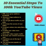 10 Essential Steps To 100k YouTube Views