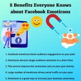 5 Benefits Everyone Knows about Facebook Emoticons