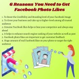 6 Reasons You Need to Get Facebook Photo Likes