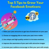 Top 5 Tips to Grow Your Facebook Emoticons