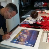 Giggs wonder goal 99 FA Cup signed XL photo print