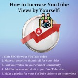 How to Increase YouTube Views by Yourself?