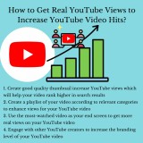 How to Get Real YouTube Views to Increase YouTube Video Hits?