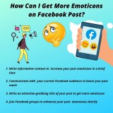 How Can I Get More Emoticons on Facebook Post?