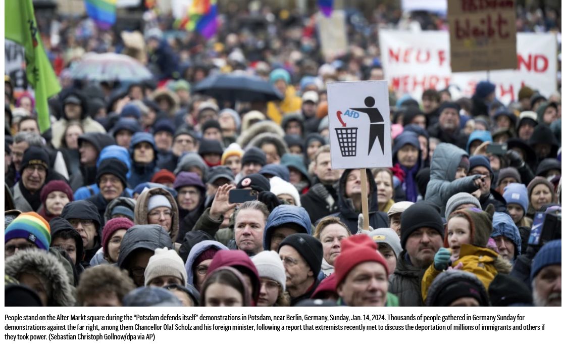 Demonstrations Against The Far Right Held In Germany Following A Report ...