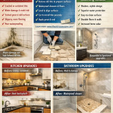 Before & After: How Tile Setters Upgrade Kitchens and Bathrooms