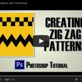 creating zig-zag pattern photoshop
