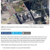 Third Boston Marathon explosion a controlled detonation, according to police scanner