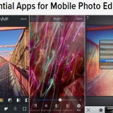 4 essential apps for mobile photo editing