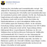 Gemeinde Aldenhoven - Entscheidung Gemeinderat zur Wahlkreiserneuerung