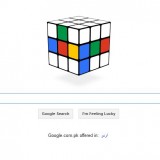 Google doodle Rubik cube