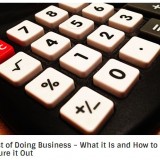 cost of doing business