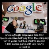 google death benefits