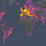 most photographed places map
