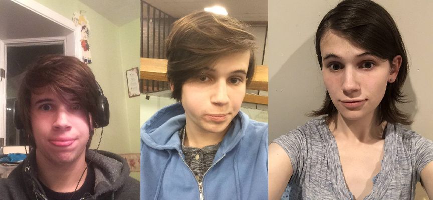 Transgender: Trans Women Before & After Photos. 
